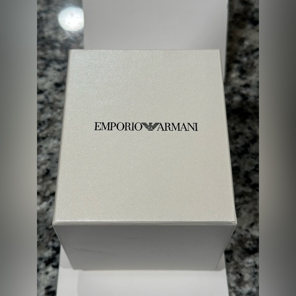 Emporio Armani Mens' Chronograph Watch - Picture 12 of 15